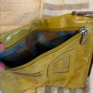 HOBO Mustard Leather Clutch
